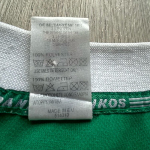 Panathinaikos Winbank jersey S used, authentic Adidas