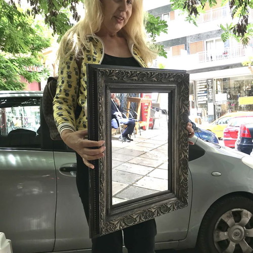 Vintage mirror used 55x70cm