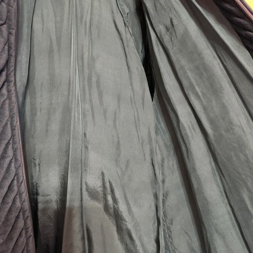 Quilted jacket like new, size L, green