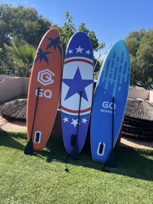 Inflatable SUP Board 320x81x15cm new, blue and orange