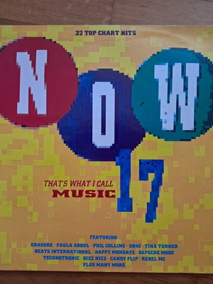 NOW 17 That's What I Call Music 2XLP vinyl 1990