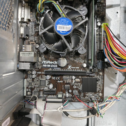 Desktop PC i3 used with 480GB SSD, 4GB RAM