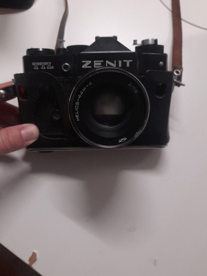 Zenit TTL camera used with leather case