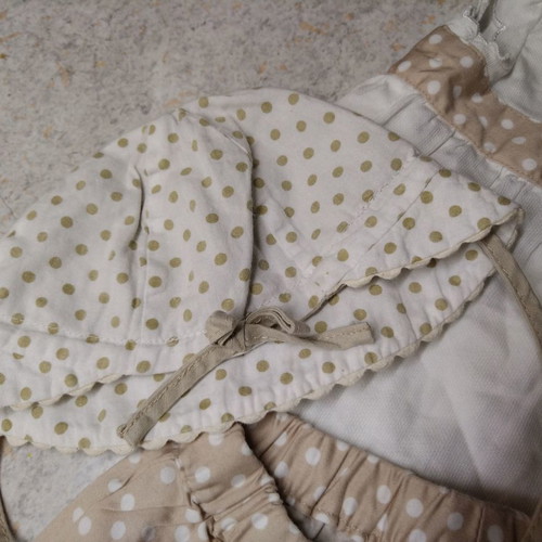 Prenatal set for 3-6 months like new with diaper change buttons