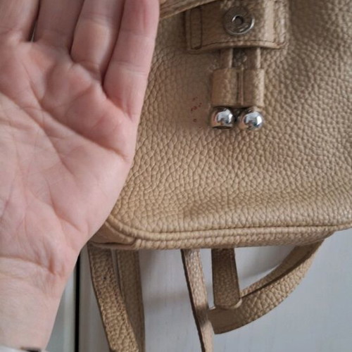 KEM small beige backpack used