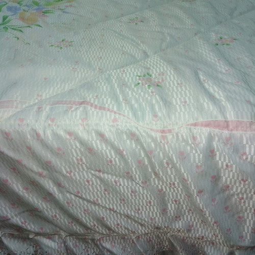 Double Spanish quilt polyester and viscose with inner lining