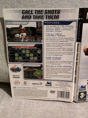 Total Club Manager 2004 PS2 μεταχειρισμένο σε πολύ καλή κατάσταση
