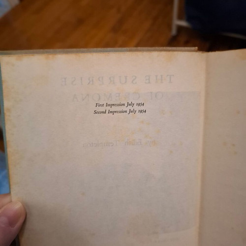 The Surprise of Cremona by Edith Templeton used, English edition