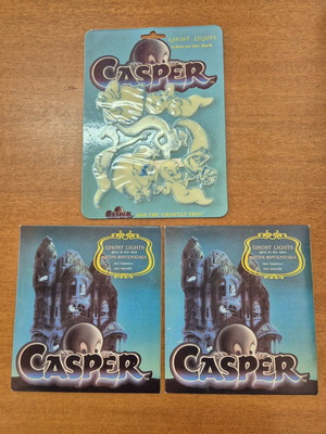 Casper φωσφορούχες φιγούρες πακέτο 3 σαν καινούργιο