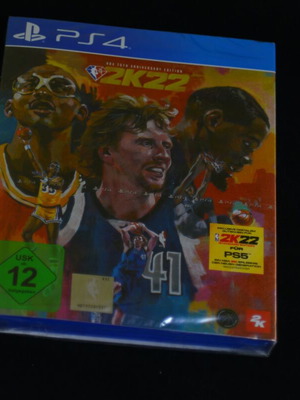 NBA 2K22 75th Anniversary Edition PS4 sealed with German cover