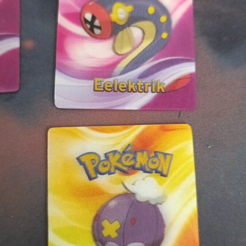 Pokemon mini shiny cards set of 4