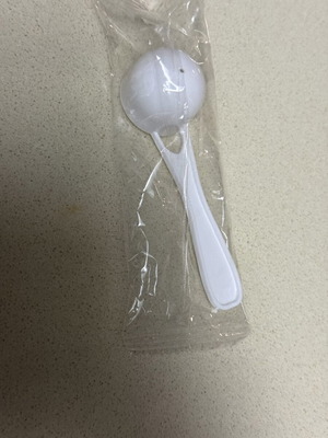 Plastic Measuring Spoon sealed, new