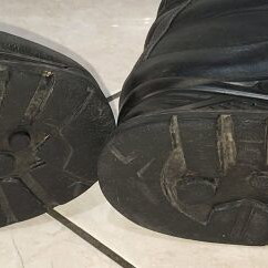 Meindl boots size 45 used, black