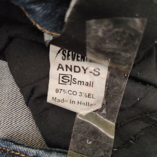 Seven denim παντελόνι γυναικείο S σαν καινούργιο, μπλε ελαστικό