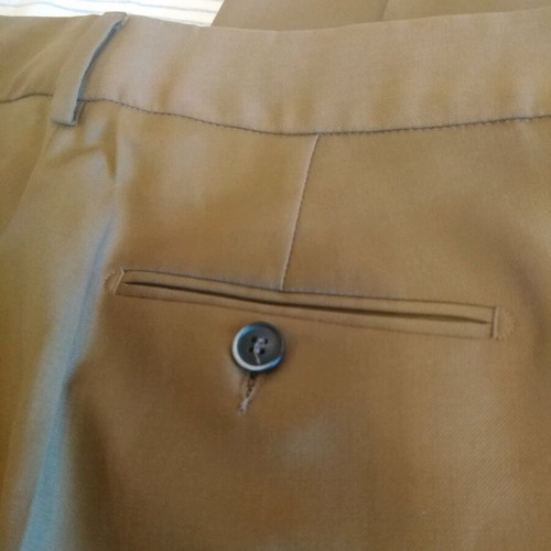 Uterque pants like new khaki/olive color, straight fit, size XL