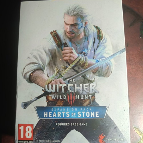 The Witcher 3 Expansion Pack Hearts of Stone for PC new with Gwent card game