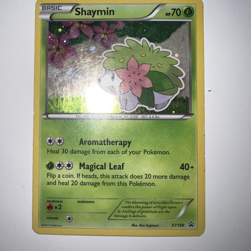 Shaymin Pokemon TCG card used