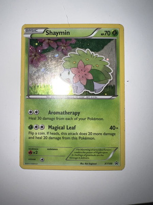 Shaymin Pokemon TCG card used