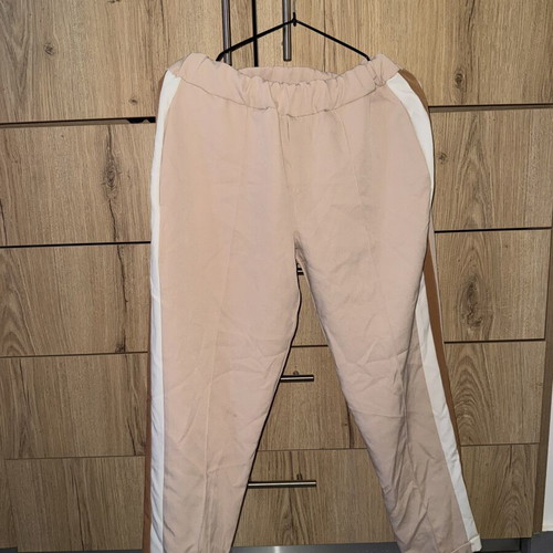 Trousers summer like new, size L, beige