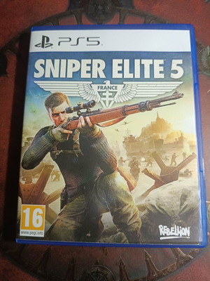 Sniper Elite 5 παιχνίδι για PlayStation 5 σαν καινούργιο, αγγλικό εξώφυλλο
