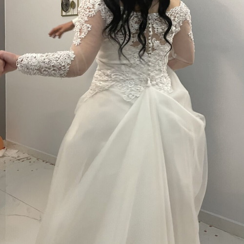 Cosmobella Milano wedding dress by Demetrios, size Medium