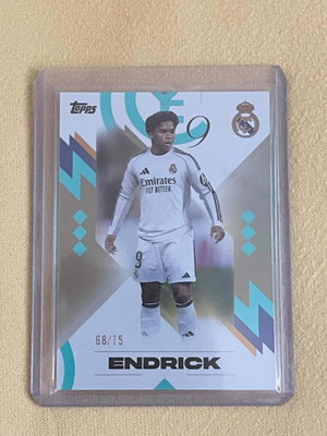 Topps Real Madrid Endrick Card 68/75 like new