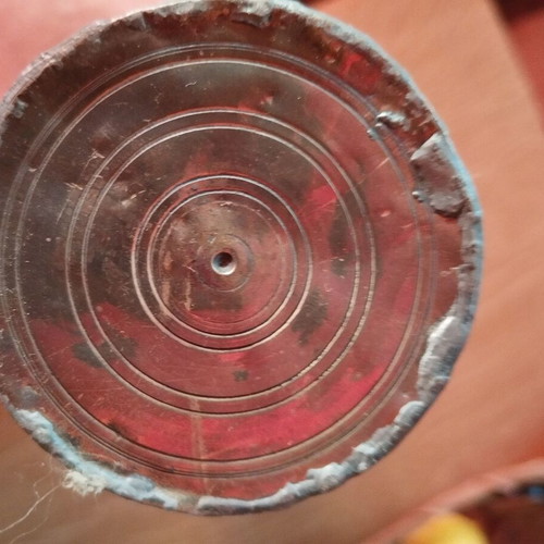 Coffee grinder used, brass, missing handle