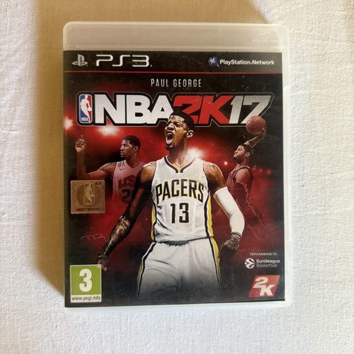 NBA 2k17 PS3 game like new
