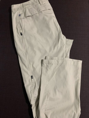 Fjallraven Women's Abisko Hike trousers XL like new, beige