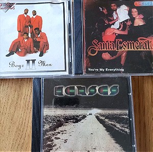 Τρία cd σε πολύ καλή κατάσταση πωλούνται πακετο