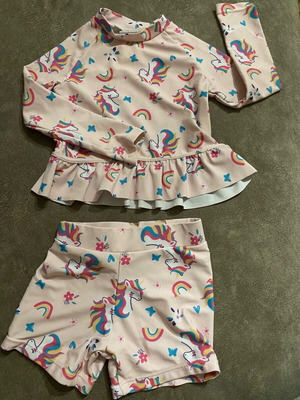 Baby swimsuit 9-12m like new