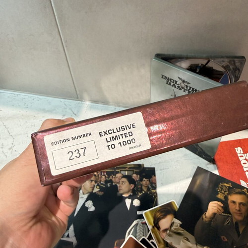 Inglourious Basterds 4K UHD Steelbook Limited Edition Blu-ray like new with Greek subtitles