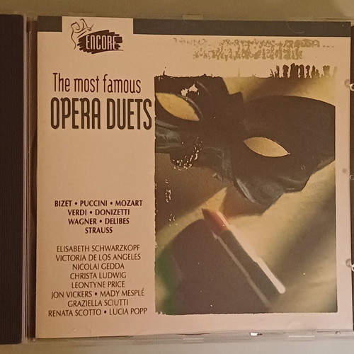 The Most Famous Opera Duets CD like new, classical