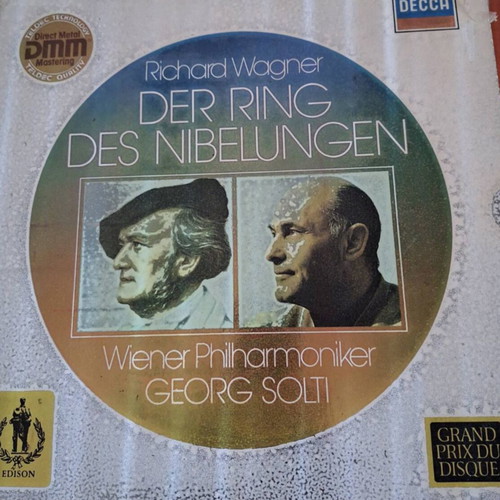Vinyl set of Richard Wagner works conducted by Georg Solti like new