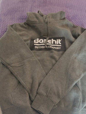 Basehit φούτερ ανδρικό γκρι με στάμπα, σαν καινούργιο