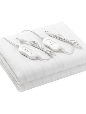 Electric double underblanket 1.60x1.40m with 3-level controller washable
