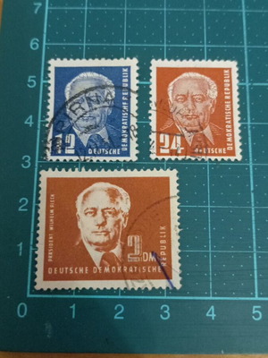 Γραμματόσημα DDR 1950 Πρόεδρος Wilhelm Pieck Κατάσταση σαν καινούργια