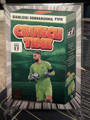 2023 Panini Soccer Donruss Crunch Time Gianluigi Donnarumma new