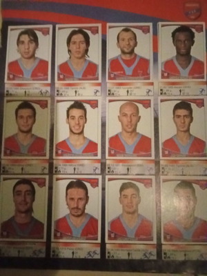 Πανίνι Ελληνικό Ποδόσφαιρο 2010/2011 μεταχειρισμένο, 3 φύλλα