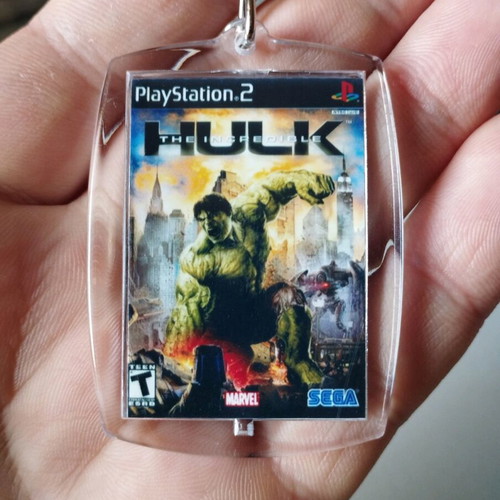 HULK The Incredible PS2 keychain