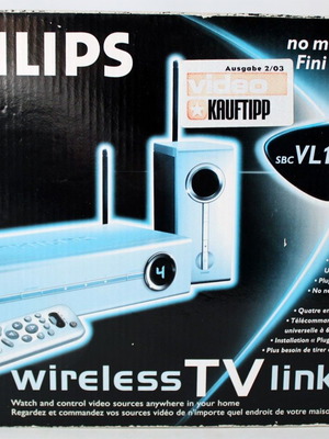 Philips Wireless TV Link SBC VL1400 Watch & Control καινούργιο