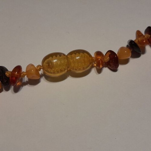 Amber Teething Necklace for Babies like new
