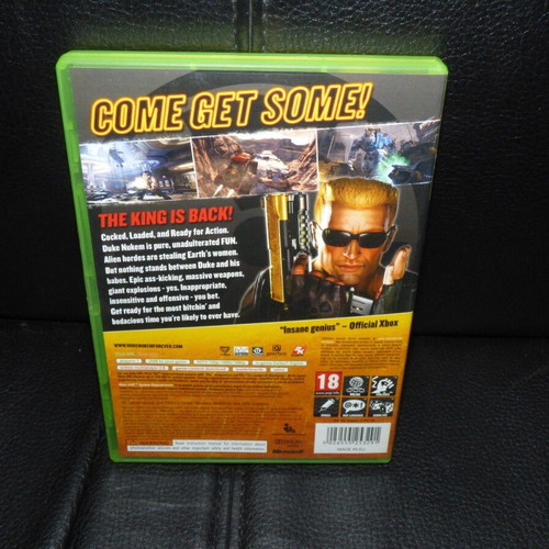 Duke Nukem Forever Xbox 360 complete like new