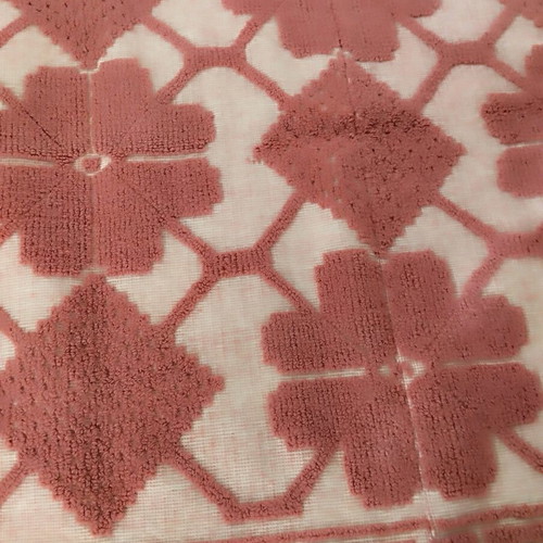 Handwoven Kouskousis rug new, 200x175 cm, burgundy