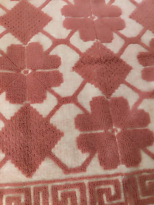Handwoven Kouskousis rug new, 200x175 cm, burgundy