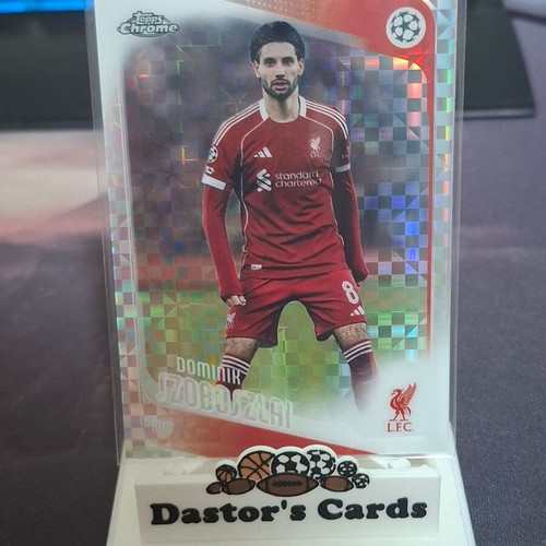 Topps Chrome UCC Liverpool 3 Cards Gerrard, Frimpong, Szoboszlai new