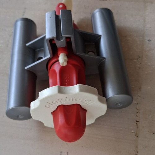 Playmobil submarine propulsion mechanism used, works normally