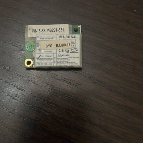 Motorola/CastleNet ML3054 internal laptop modem card like new
