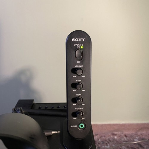 Sony sound system used with minor jack port damage