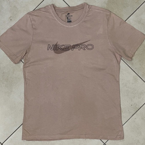 Nike Pro Dri-Fit T-Shirt, beige, size L
